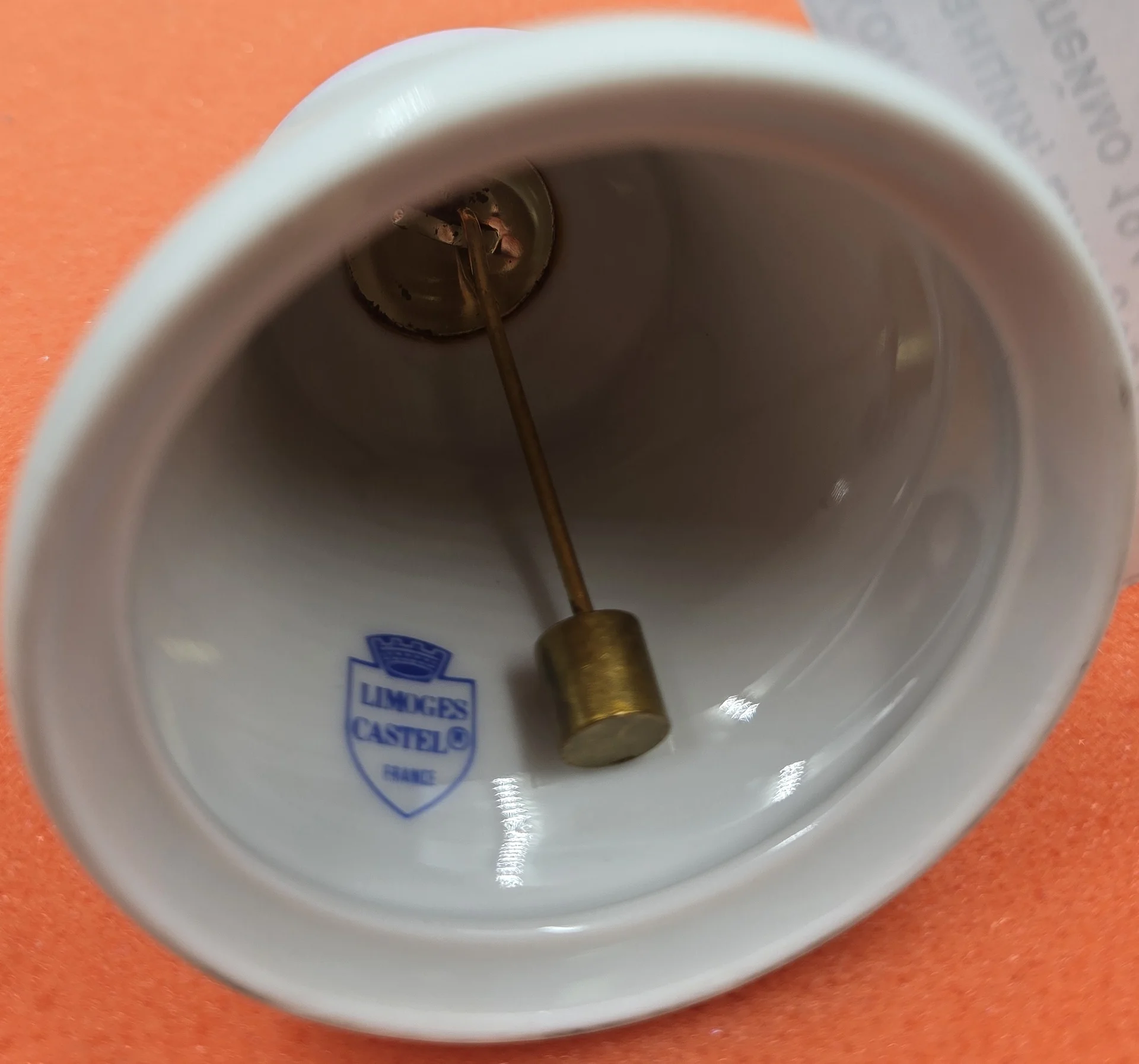 Колокольчик Limoges castel. — миниатюра 2